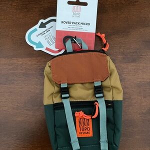 Topo Designs Rover Pack Micro - Tan and Green